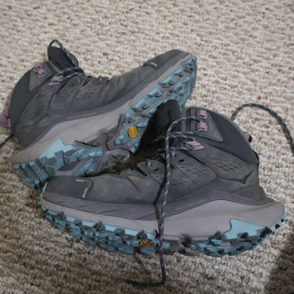 Hoka Kaha 2 GTX Gore-Tex Waterproof Hiking Boot Womens 8.5 Gorpcore - Picture 10 of 13